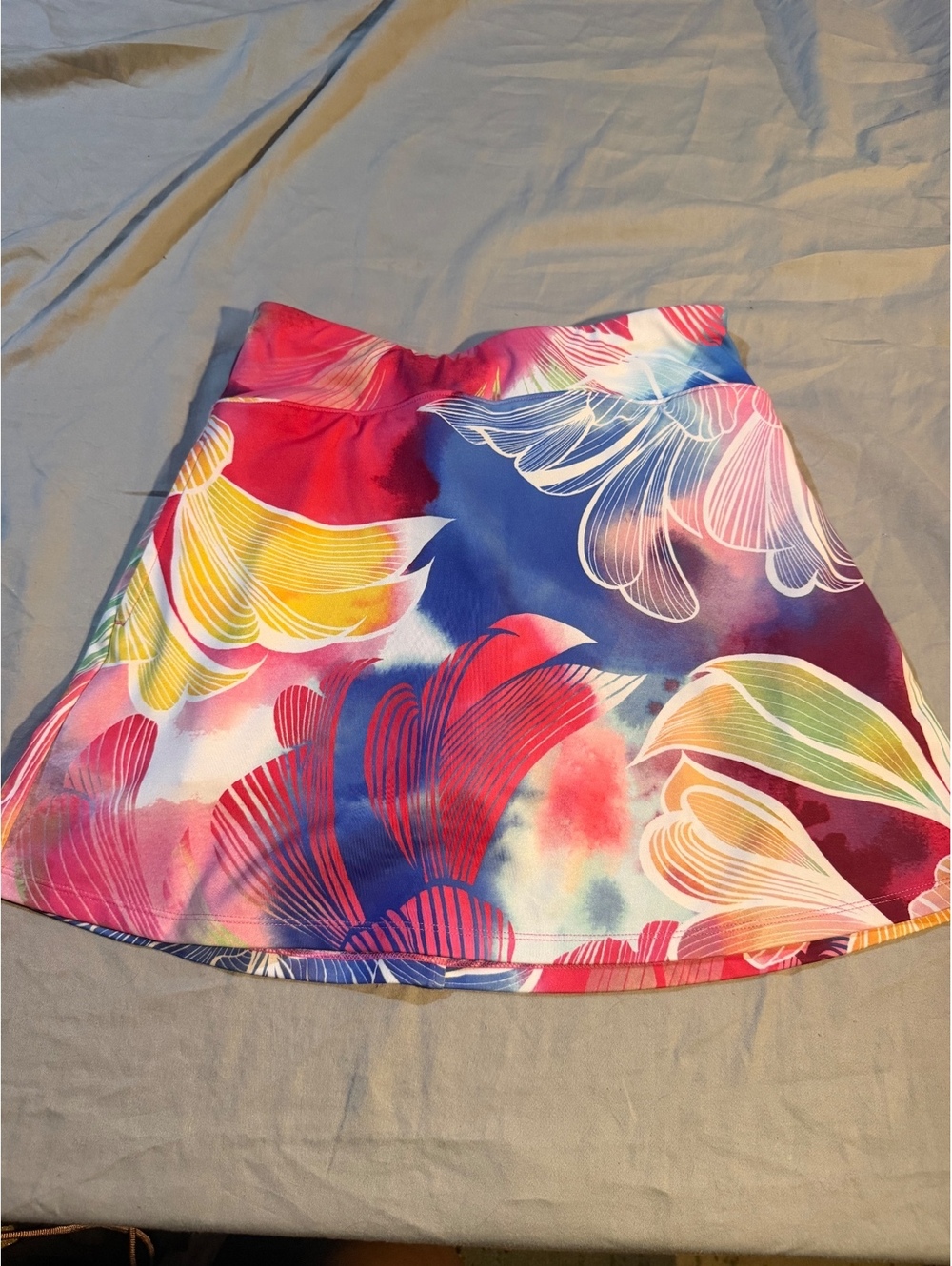 T by Talbots Floral Print Skort with Inner Shorts